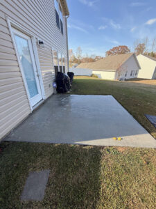 Clean patio in Charlotte, NC