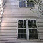 After Picture of House Wash in Matthews, NC